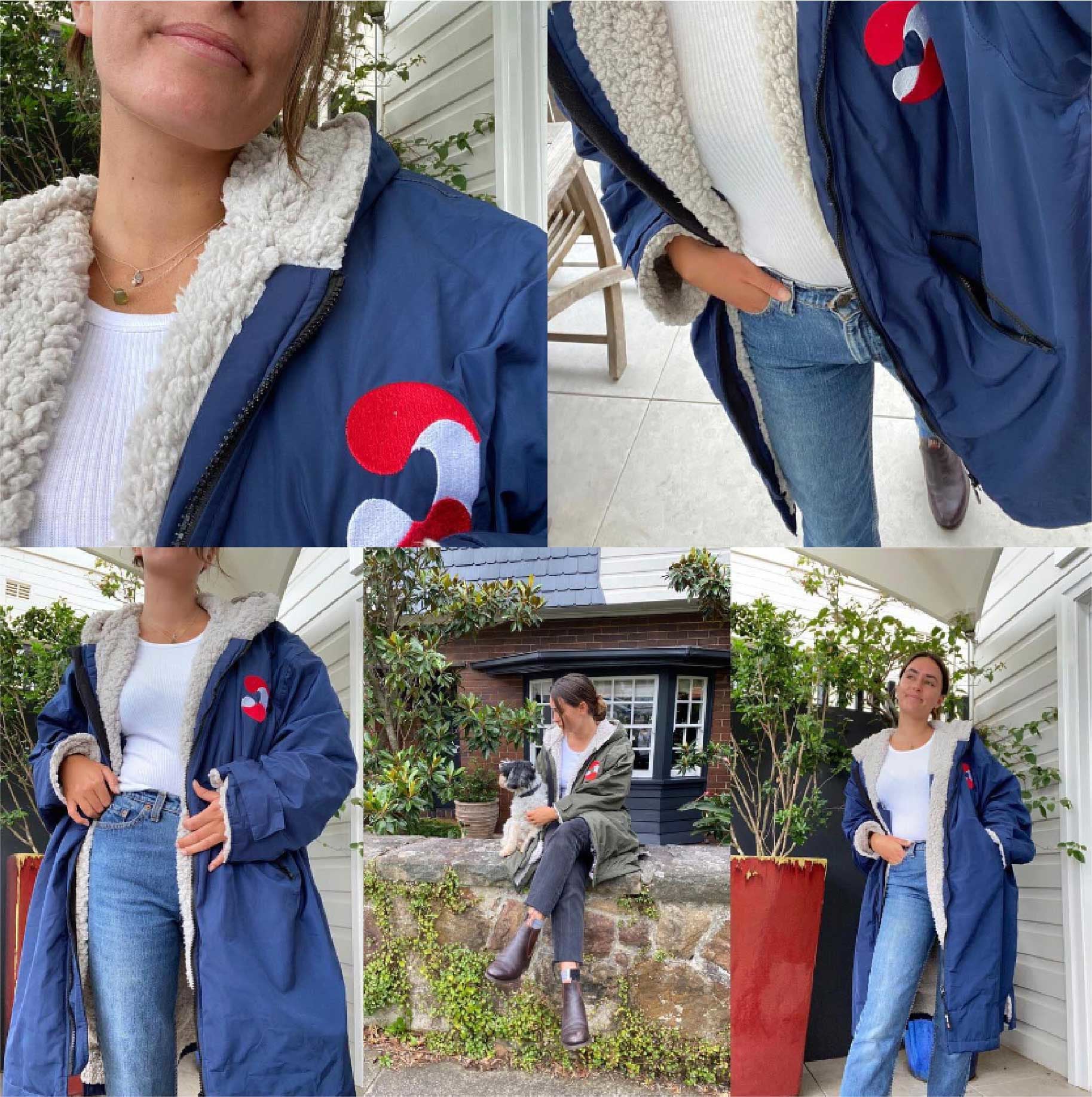 Camperon Invernal Impermeable Cambiador Con Capucha Unisex Waterproof Coat Mark II