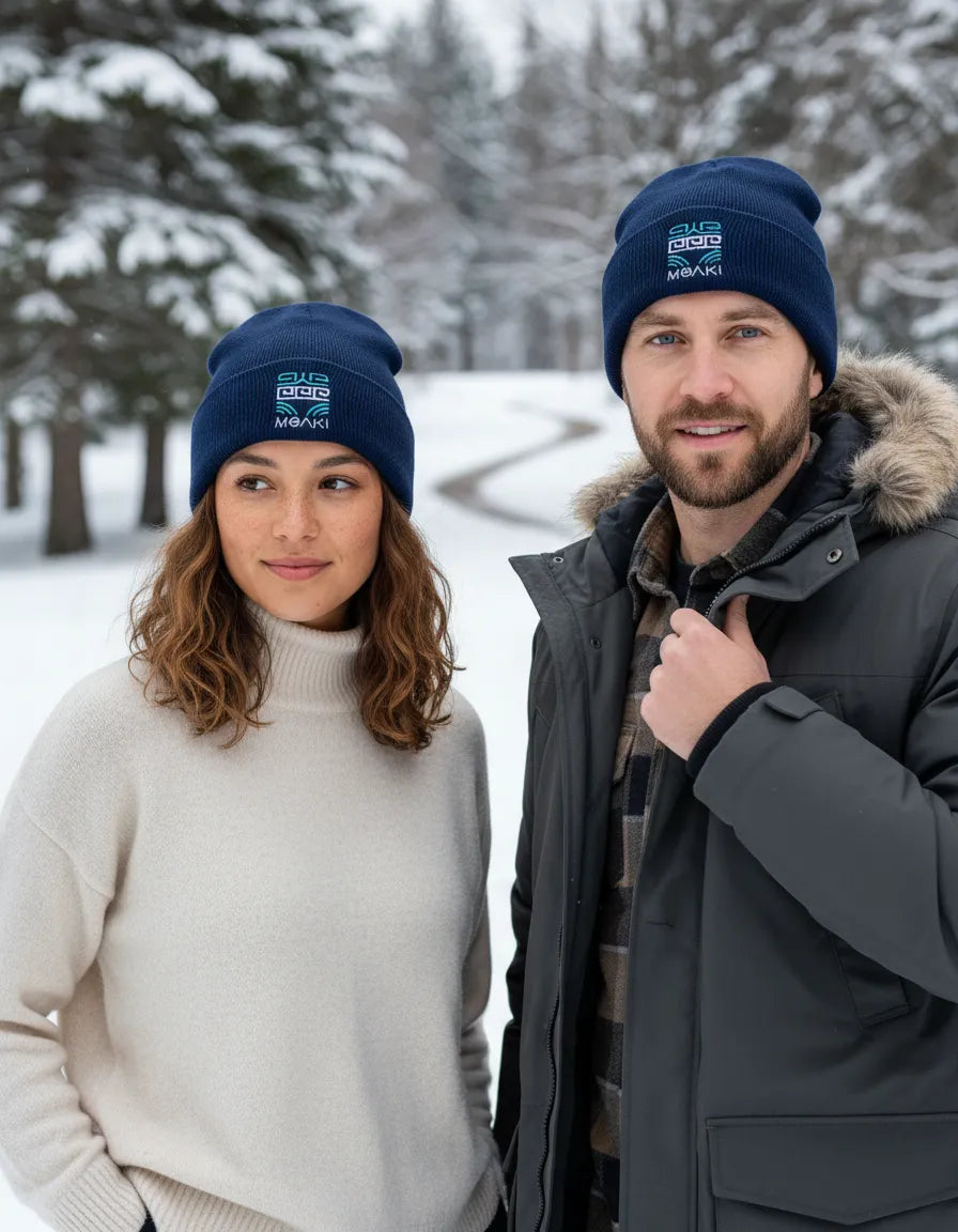 Gorro De Lana Moaki Marinero Azul Marino Unisex Invierno