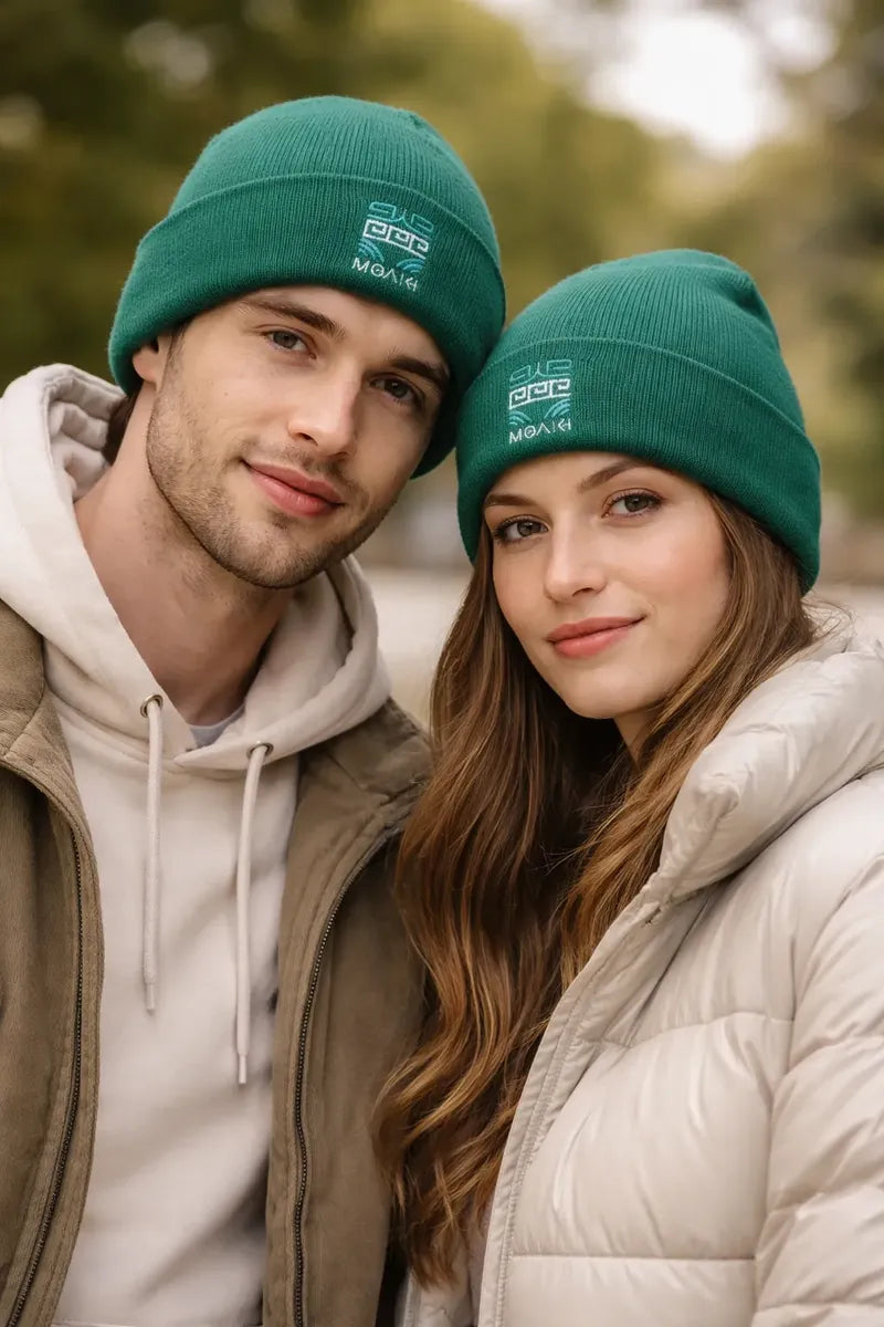 Gorro De Lana Moaki Marinero Verde Unisex Invierno