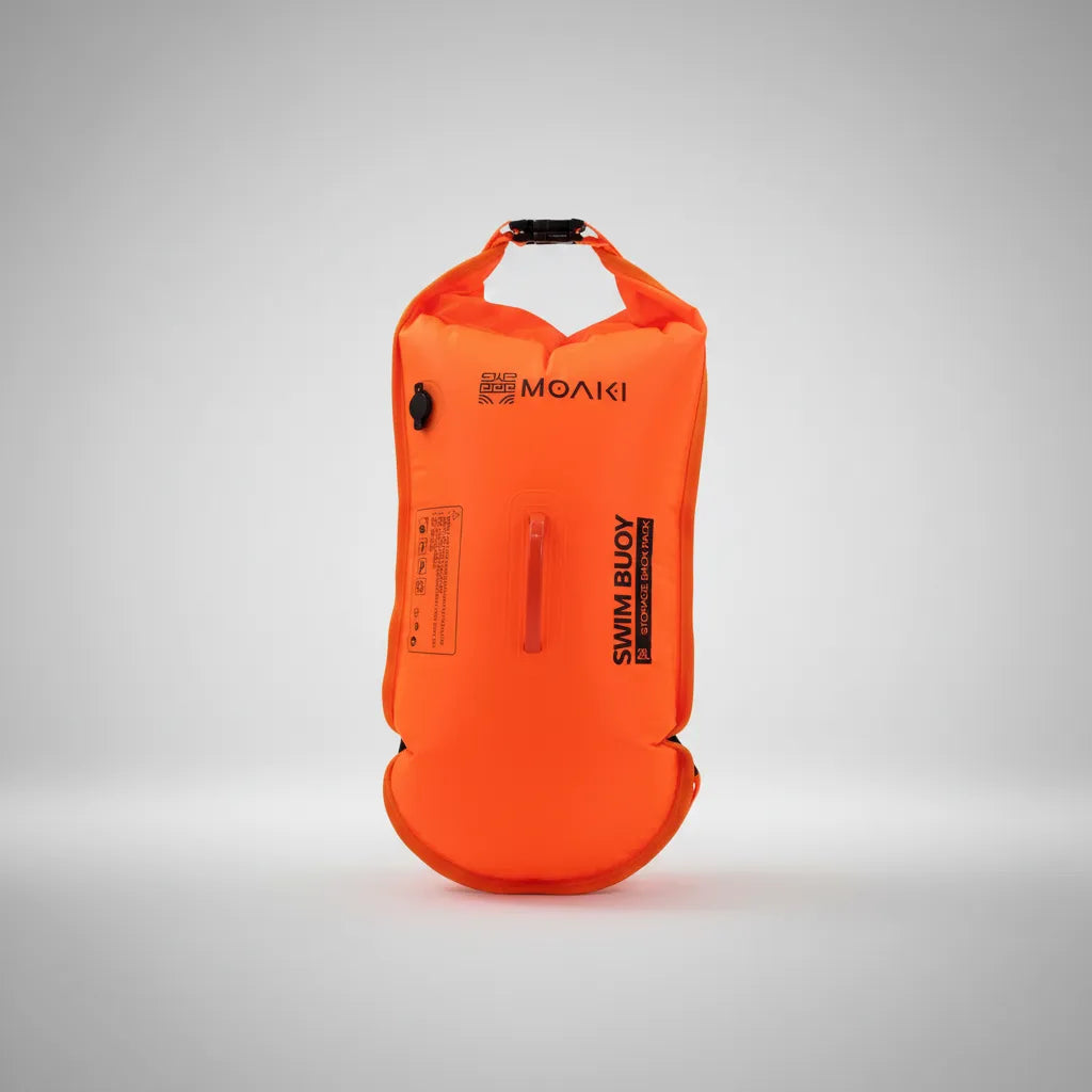 Boya para Seguridad de Natación Moaki Amaru Buoy 28L Orange