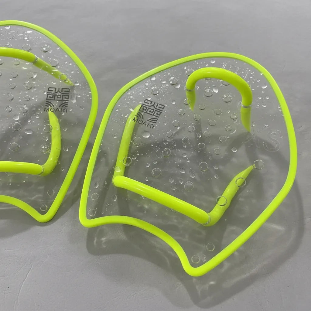 Manopla de natación Moaki Maka Transparente XS