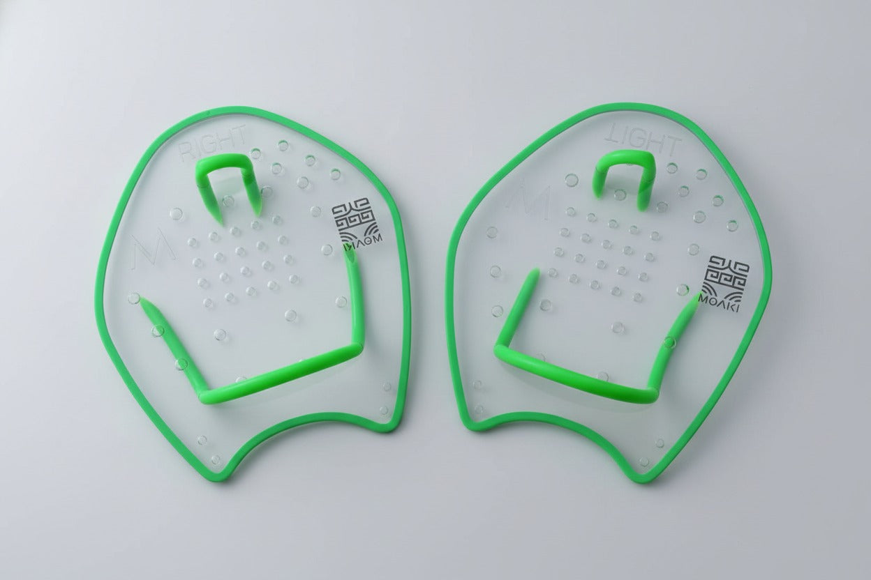Manopla de natación Moaki Maka Transparente M