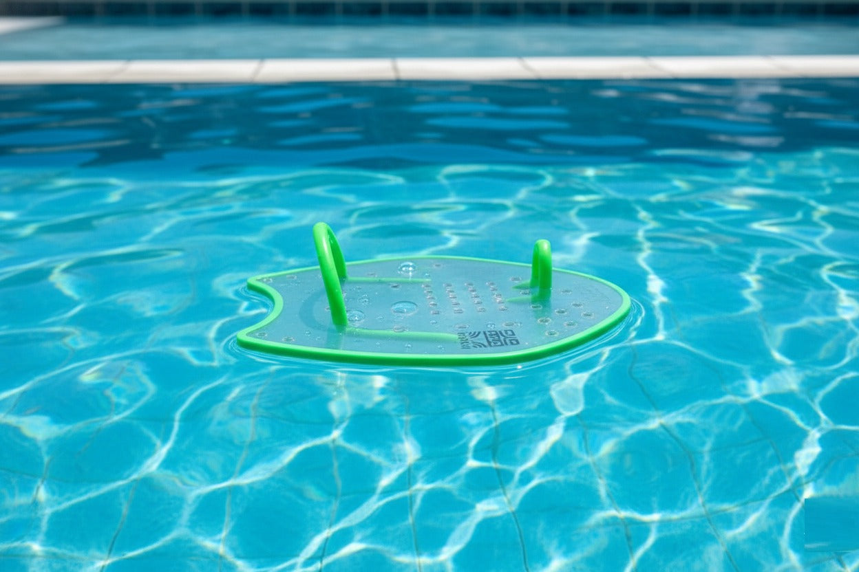 Manopla de natación Moaki Maka Transparente M