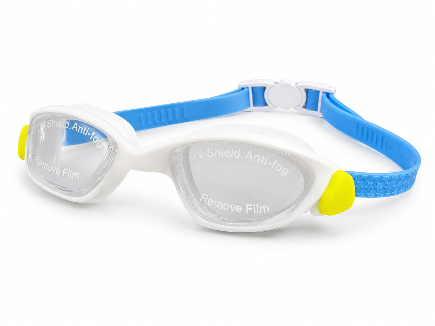 Lentes para Natación para Niños Moaki Rua Kids Pro Goggles Blue White