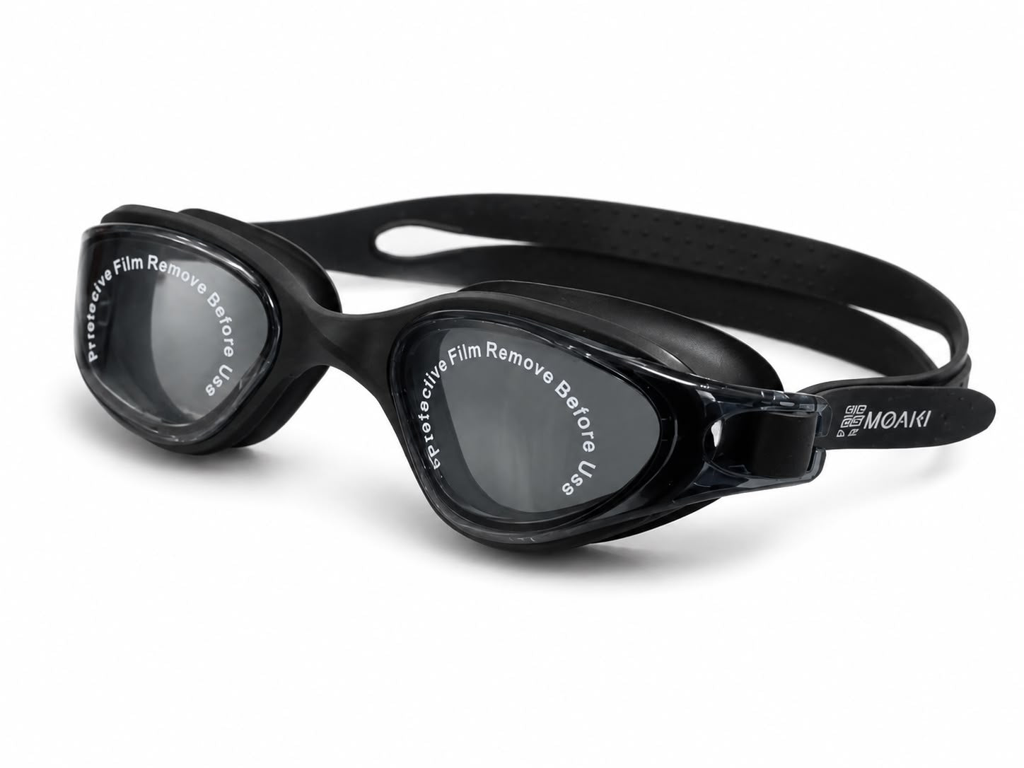Lentes para Natación Adultos Unisex Moaki Kiri Goggles Black