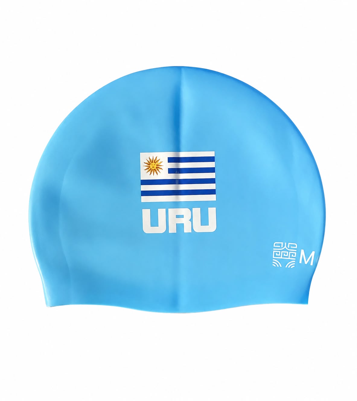 Gorra de Silicona para Natación Unisex Adulto Moaki Kiroa UY Edition - Light Blue