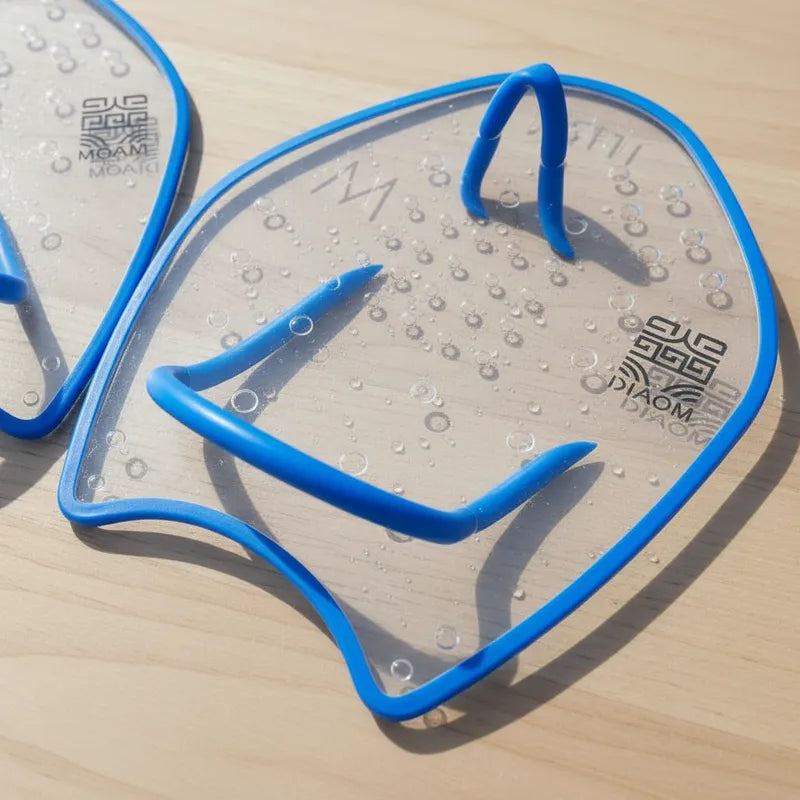 Manopla de natación Moaki Maka Transparente M