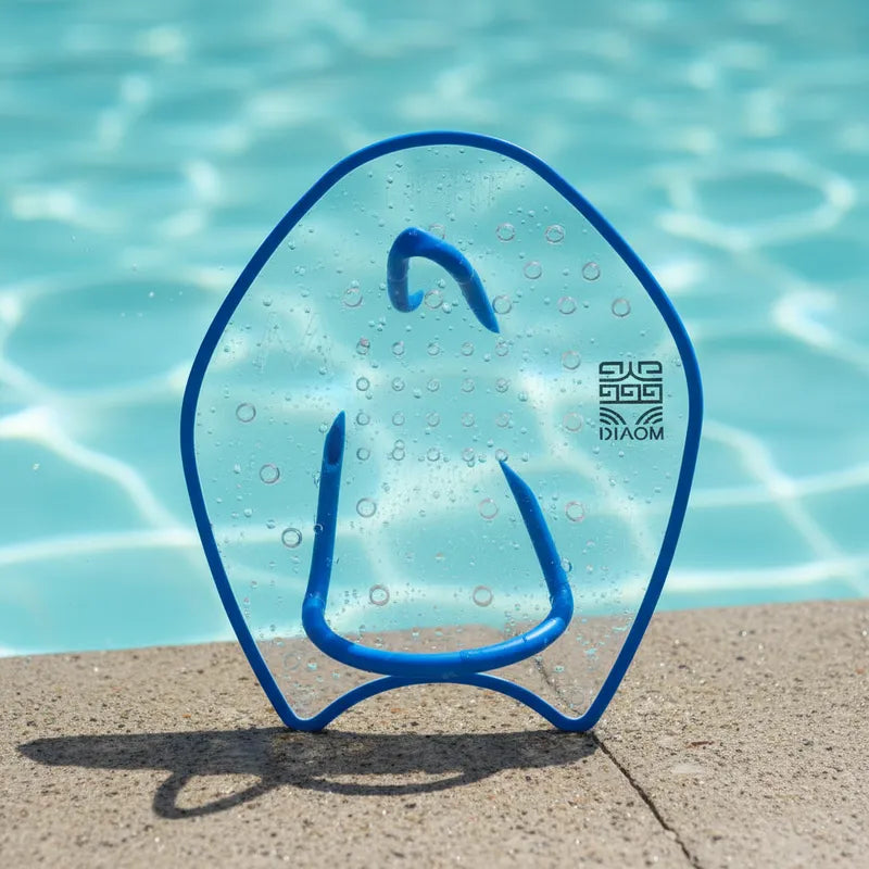 Manopla de natación Moaki Maka Transparente M