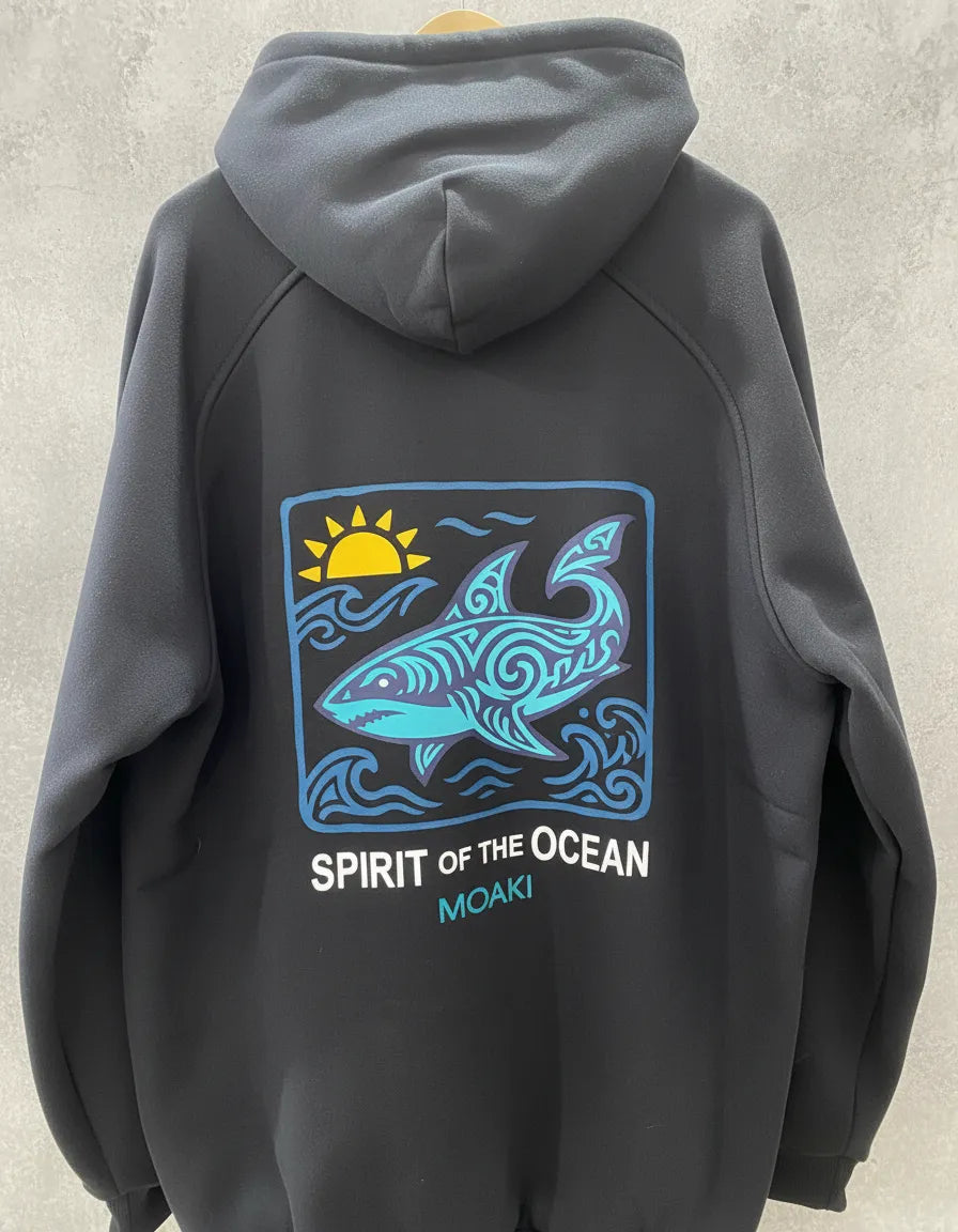 Buzo Canguro Moaki Spirit of the Ocean Black