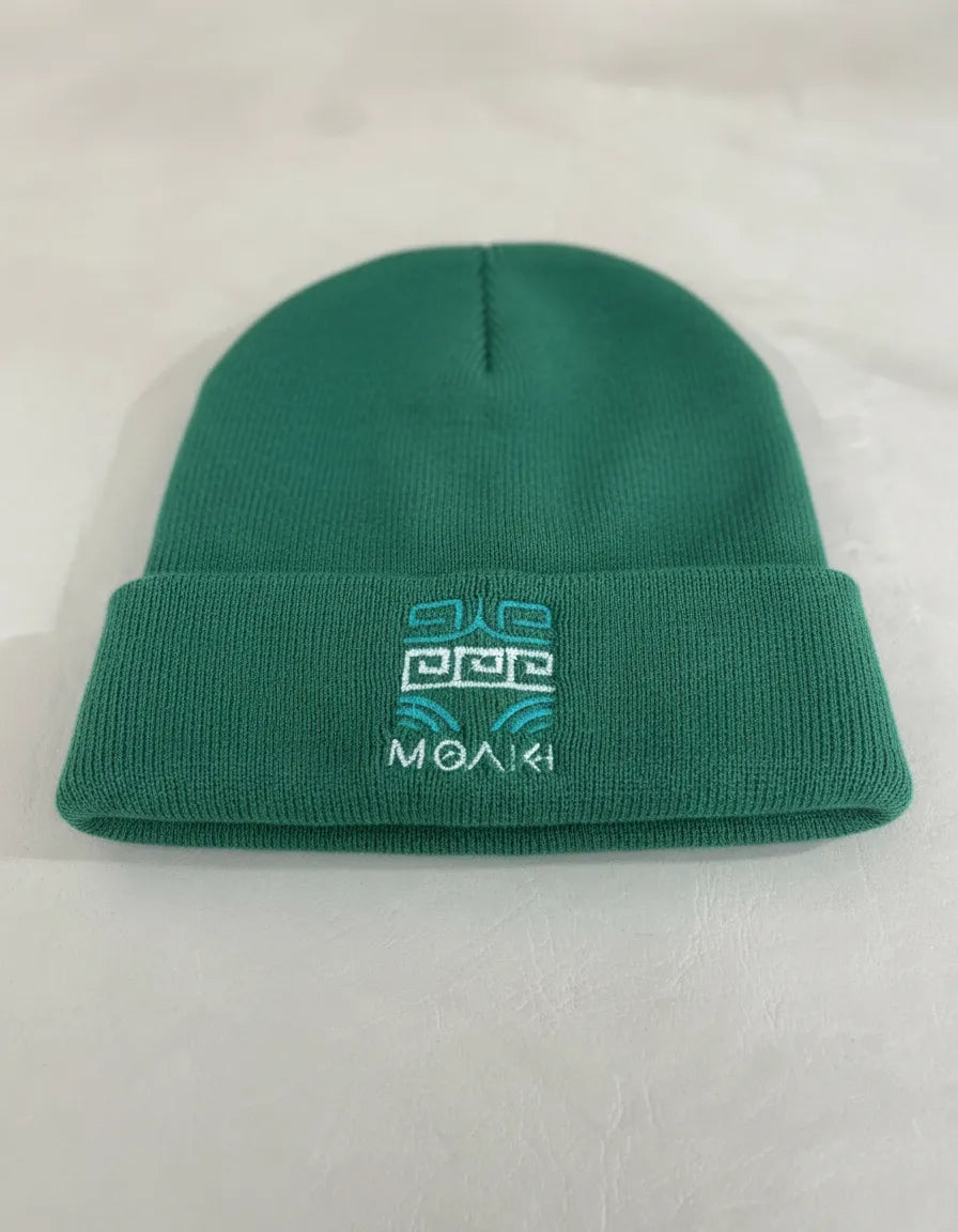 Gorro De Lana Moaki Marinero Verde Unisex Invierno