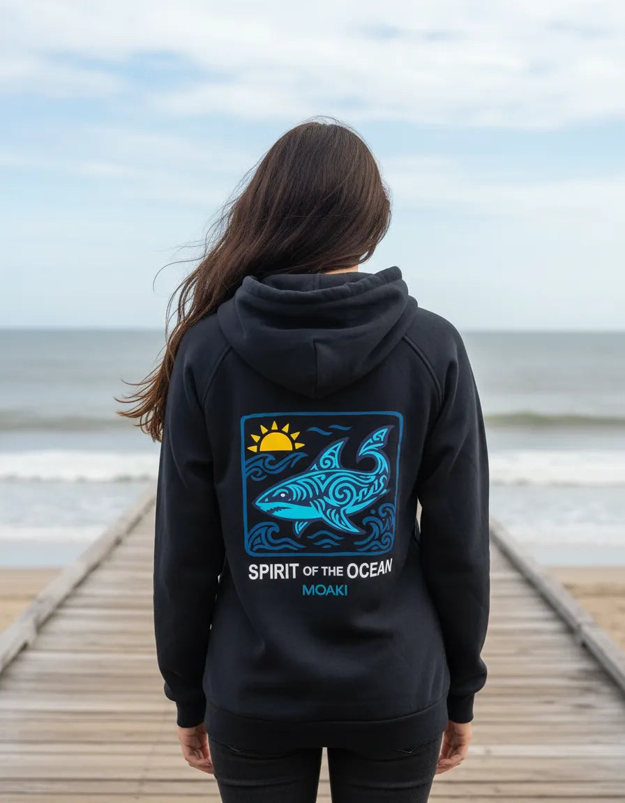 Buzo Canguro Moaki Spirit of the Ocean Black