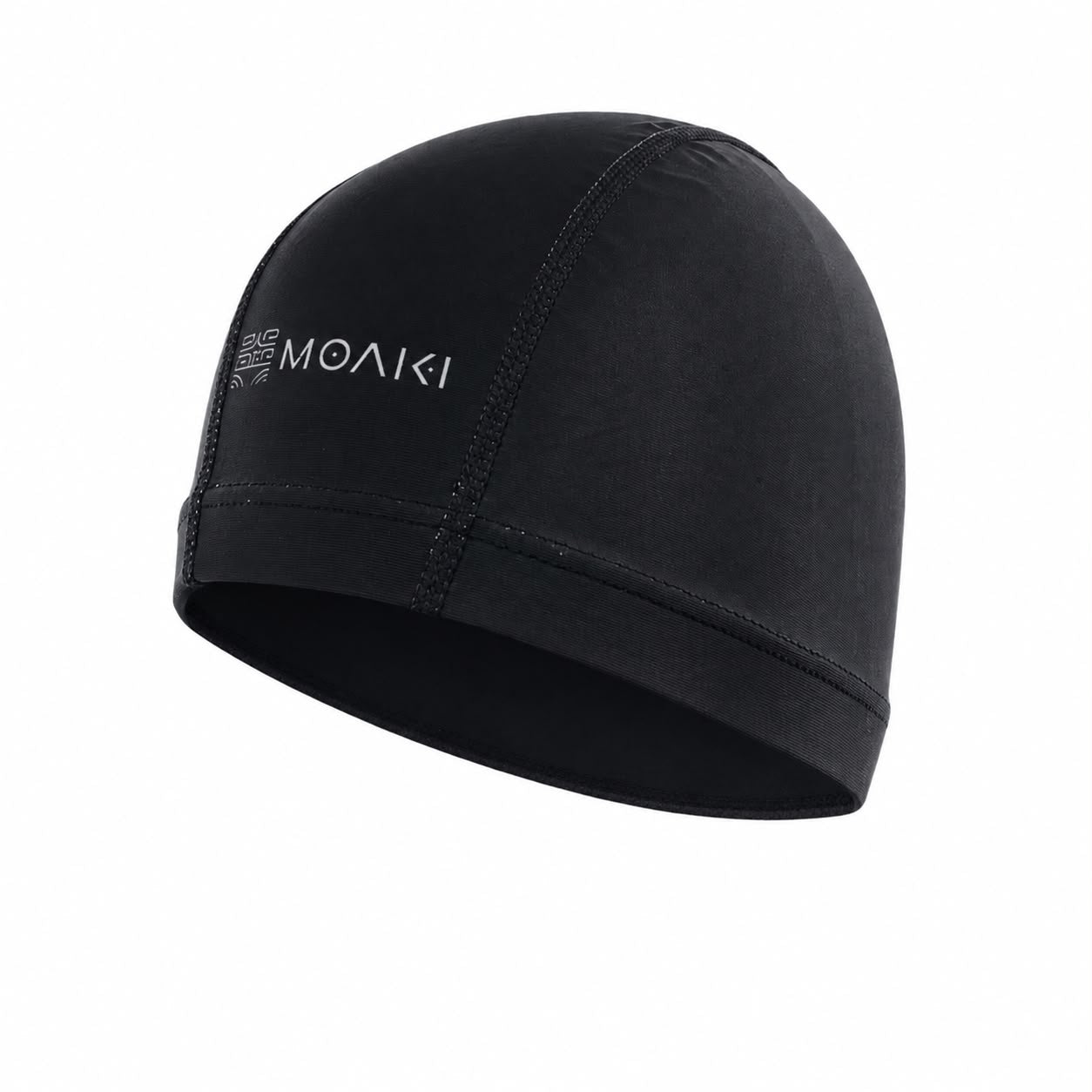 Gorra de tela PU para Natación Adulto Unisex Moaki Mahana Swim Cap Black