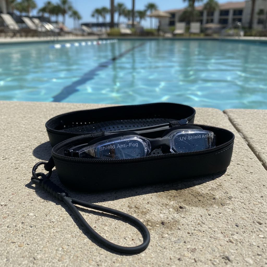 Set Moaki Raki Clear Goggles + Estuche Marama